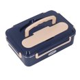 thumbnail image 1 of Electric Lunch Box Bento Box Electric Heating Lunch Box 2 Grids Plug Electric Heating 304 Stainless Steel Electric Lunch Container, 1 of 8