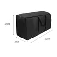 thumbnail image 3 of Home Textile Storage—Outdoor Large Capacity Foldable Thickened Fabric Dirt Rectangular Heavy-Duty Organizer for Comforters Clothes Blankets with Reinforced Handle and Sturdy Zipper, 3 of 7
