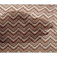 thumbnail image 4 of oneOone Viscose Chiffon Fabric Chevron Flame Stitch Print Fabric By The Yard 42 Inch Wide, 4 of 4