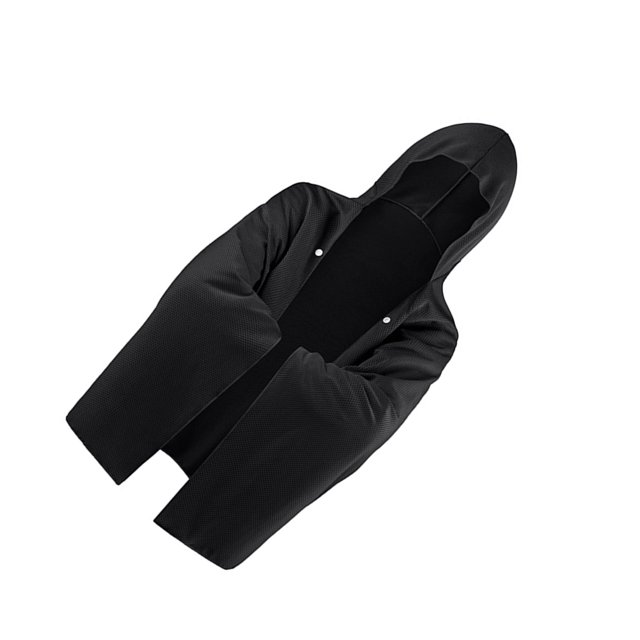 Maytalsory Non-slip Surf Poncho Robe For Secure And Adjustable Fit Lightweight Beach Poncho black
