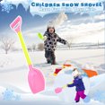 thumbnail image 2 of TIELUTT Pelle pour Enfants Pelle de Plage pour Enfants Manche Rigide Pelle d'Hiver Wanderausrustung Damen Tente de Randonnée Sacs de Camping Légers pour Femmes Articles d'Urgence Pré-Panse Ensemble de Camping, 2 of 8