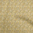 thumbnail image 1 of oneOone Cotton Silk Yellow Fabric Text Sewing Material Print Fabric By The Yard 42 Inch Wide, 1 of 5