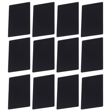 SHISUYAN 100pcs Blank Printing Business Cards MetalEngraved Smooth DIY Visiting Cards