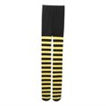 thumbnail image 2 of Faithtur Bas pour Femmes Collants Taille Haute Rayés Doux pour la Peau, 2 of 5