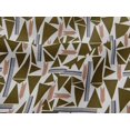 thumbnail image 4 of oneOone Viscose Jersey Fabric Triangle & Line Geometric Print Fabric By Yard 60 Inch Wide, 4 of 5