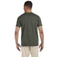 thumbnail image 2 of Gildan T-Shirt Softstyle® pour Adulte, Vert Militaire Hth - 4TG, 2 of 3