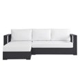 thumbnail image 4 of Modway Tahoe 2-Piece Outdoor Patio Furniture Sectional, White, 4 of 8