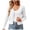 White, variant on Aocisk Cropped Cardigan for Women Long Sleeve Lightweight Button Down Sweaters V Neck for Stylish and Comfortable Fit White L