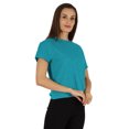 thumbnail image 2 of Inkmeso T-Shirt à Manches Courtes pour Femmes, Épaules Tombantes, Col Rond, T-Shirts d'Été Décontractés, 2 of 7