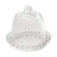 thumbnail image 2 of Glass Cake Stand Cake Display Tray Multifunctional Cake Cover Glass Dessert Dome S, 2 of 7