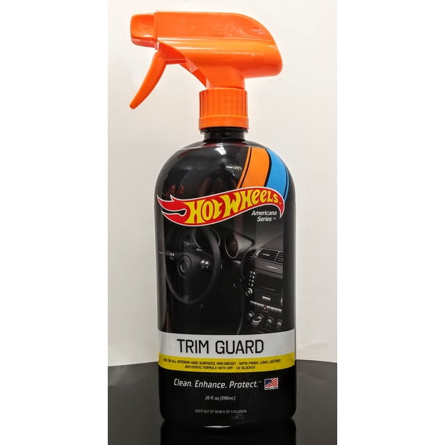 Hot Wheels Car Care Interior Cleaner HWTG-20 TRIM GUARD; 20 Ounce Bottle