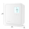 thumbnail image 2 of Stelpro Programmable Electronic Thermostat for Baseboards and Convectors, Accurate Temperature Control, Energy Efficient - 4000W/240V - White (ST402P - 4000W), 2 of 12