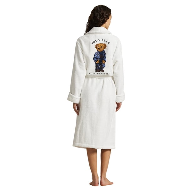 Polo Ralph Lauren Polo Bear Cotton Terry Robe - 4P0008 (White