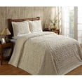 thumbnail image 1 of Better Trends BSRIQUIV Queen Rio Bedspread, Ivory - 102 in., 1 of 5
