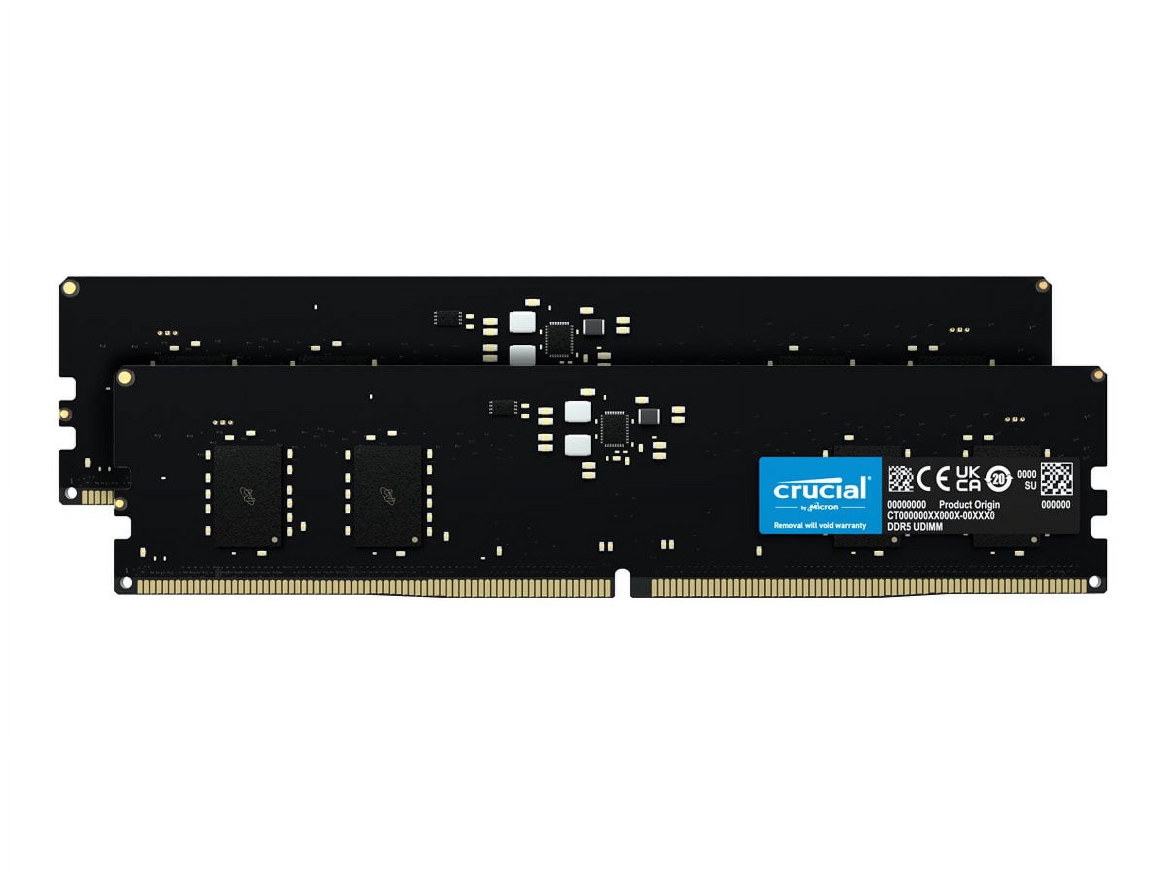Crucial 16GB (2 x 8GB) DDR5 SDRAM Memory Kit - Walmart.ca