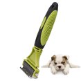 thumbnail image 1 of REK Peigne pour Animaux Peigne de Toilettage pour Chien Peigne Double en Acier Inoxydable Peigne à Nouer Peigne Râteau Peigne à Nouer pour Chat Peigne pour Enlever les Poils, 1 of 5