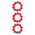 thumbnail image 2 of relayinert Lot de 10 Balles d'Eau pour Enfants Réutilisables Jeu Jouets pour Enfants Chaussettes Absorbantes Interactives Rebondissantes Jouet Parent-Enfant Rouge 3 Pcs, 2 of 6