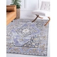 thumbnail image 4 of Tapis d'appoint Emerald Tyler lavande & gris 3 pi 3 po x 5, 4 of 5