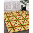 thumbnail image 3 of Ahgly Company Tapis Rectangulaire Lavable en Machine Intérieur Transitionnel Orange Rouge Orange, 7 Pieds x 9 Pieds, 3 of 7