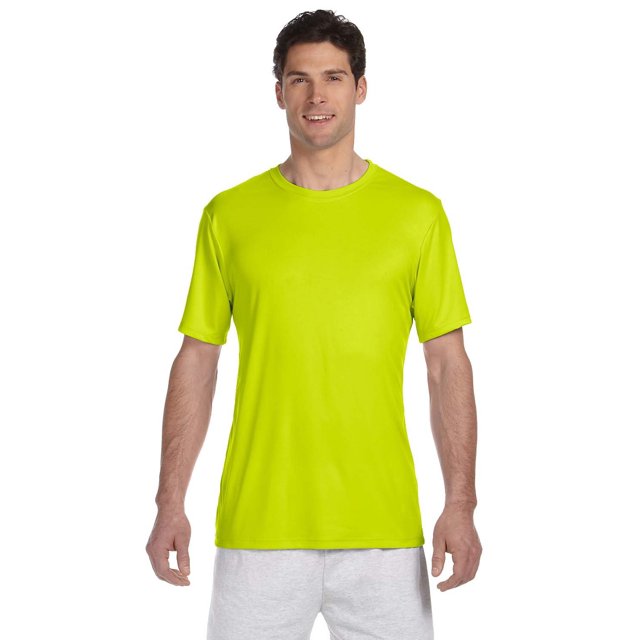 Hanes T-Shirt 4 oz. (4820) Vert Sécurité, 2TG