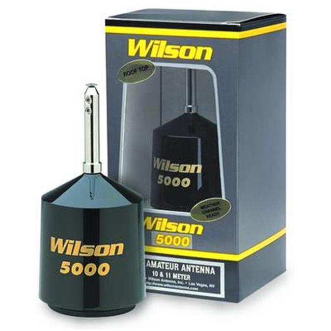 Wilson Antenne CB à Charge de Base pour Montage sur Toit 5000 - Noir
