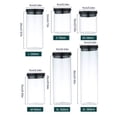 thumbnail image 2 of Hinati Clearance Sales Today Sealing Jar Fruit Jar Dry Goods Glass Storage Jar Clear Organizers and Storage Bins , Stackable Storage Containers for Cabinets, Countertop, Drawers, Under Sink, 2 of 6