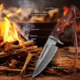 thumbnail image 2 of Custom Handmade Damascus Steel 10" Knife - Alloy Steel Handle (TR-1069 D5), 2 of 8
