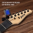 thumbnail image 4 of LyxPro Beginner 39” Electric Guitar & Electric Guitar Accessories, Mahogany, 4 of 8