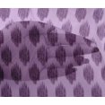thumbnail image 4 of oneOone Viscose Chiffon Pastel Purple Fabric Geometric Line Ikat Sewing Craft Projects Fabric Prints By Yard 42 Inch Wide, 4 of 4