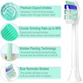 thumbnail image 2 of Replacement Toothbrush Heads, 8 Pack Replacement Heads Compatible with Adapt to KEKE Dorhill D5D8D9MLKEY Electric Toothbrush, 2 of 4