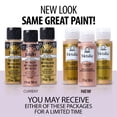 thumbnail image 4 of Folkart Metallic Acrylic Paint, Silver Sterling, 2 fl oz, 4 of 7