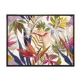 thumbnail image 1 of Designart Fleurs Tropicales VIntage III ART MURAL À CADRE FLOTTÉ, 1 of 4
