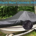 thumbnail image 3 of Housse Imperméable pour Bateau, Housses Robustes en 210D de Qualité Marine pour Bar Remorquable, Durables et Résistantes aux Déchirures, Protection Extérieure Toutes Saisons, 3 of 8