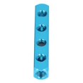 thumbnail image 2 of Aluminum Manifold Block Splitter  Compatible with Air Pumps Cylinders  Compressors for Automation Equipment, 2 of 8