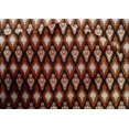 thumbnail image 4 of oneOone Cotton Silk Fabric Geometric Ikat Print Fabric By Yard 42 Inch Wide, 4 of 4