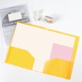 thumbnail image 1 of ZTTD Folders with Pockets-1 Pack, Two Pocket Folders, 2 Pocket Folders Fit Letter Size Paper, Colored File Folders for Documents, Plastic File Folder for Office Home Bussines(Style6-Yellow), 1 of 5