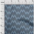 thumbnail image 1 of oneOone Polyester Lycra Fabric Chevron Ikat Print Fabric BTY 56 Inch Wide, 1 of 1
