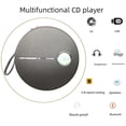 thumbnail image 4 of relayinert Music Player Cd With Bluetooth-compatible Speaker Function Blue Cd Players gray, 4 of 6