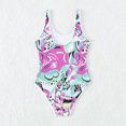 thumbnail image 3 of MIASHUI Girls One Piece Swimsuit Cute Swimwear Sport Bathing Suits,Pink,7-8 Years, 3 of 4