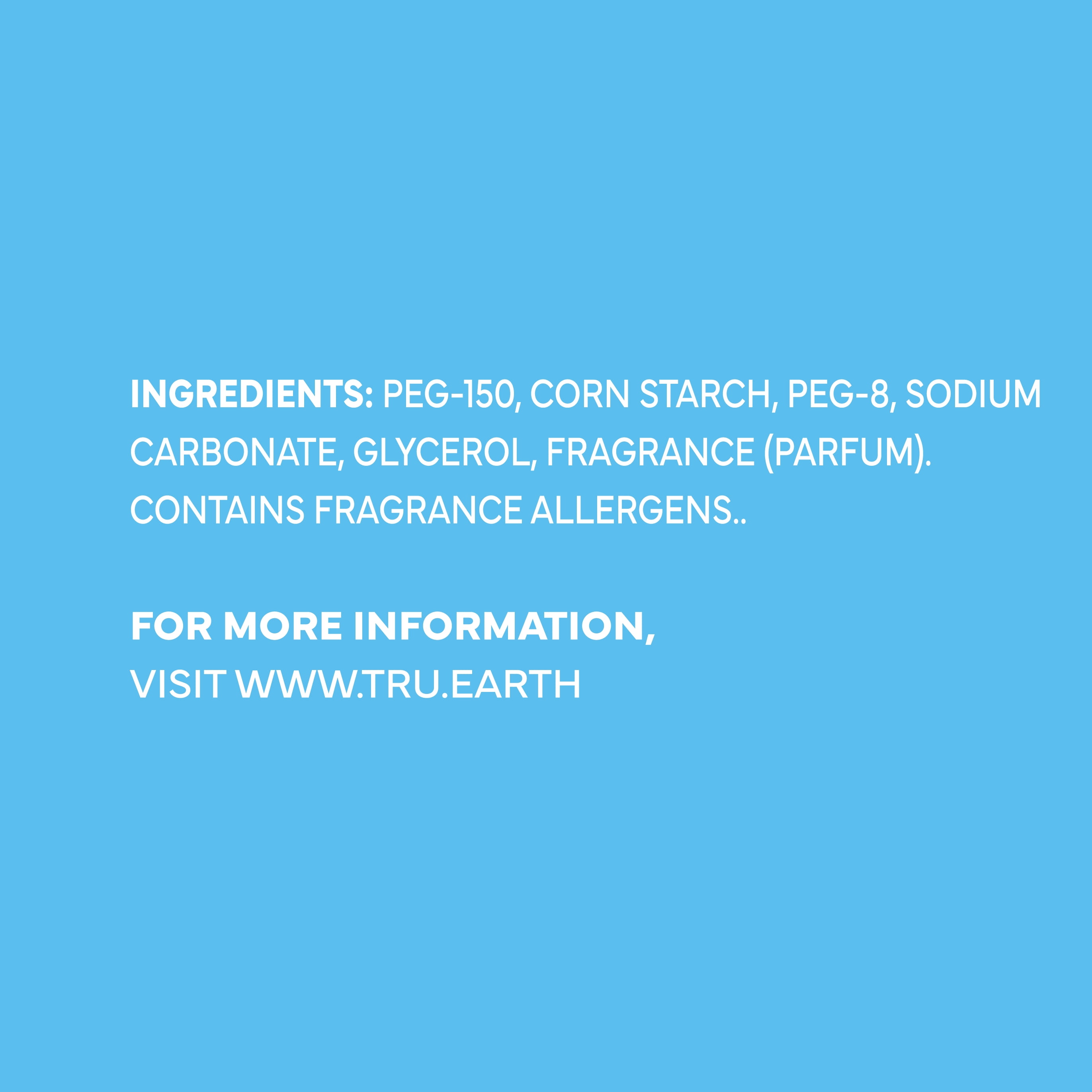 Pour Lessive Boosteur de Parfum Tru Earth - Brise Océane - 200g