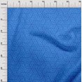 thumbnail image 3 of oneOone Polyester Spandex Medium Blue Fabric Geometric Sewing Material Print Fabric By The Yard 56 Inch Wide, 3 of 4