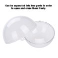 thumbnail image 4 of Rdeghly 20Pcs Fillable Clear Plastic Ball Wedding Christmas Decoration Ornaments, Fillable Plastic Ball, Fillable Empty Plastic Ball, 4 of 8