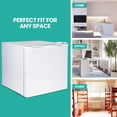 thumbnail image 3 of Koolatron 1.2 Cu Ft Upright Cube Freezer, 34L, Adjustable Thermostat for Efficient Freezing in Small Spaces, 3 of 9