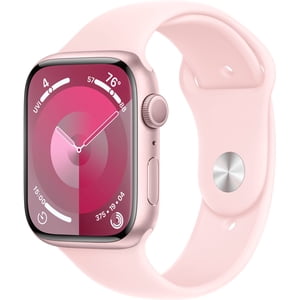 Refurbished Apple Watch Gen 9 Series 9 41mm Pink Aluminum - Light Pink Sport Band 3M585LL/A