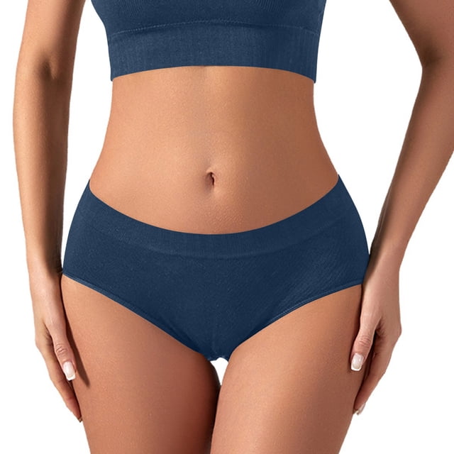 Lolmot Culottes pour Femmes, Couleur Unie, Patchwork, Culottes, sous-Vêtements, Petites Culottes, Bikini, sous-Culottes