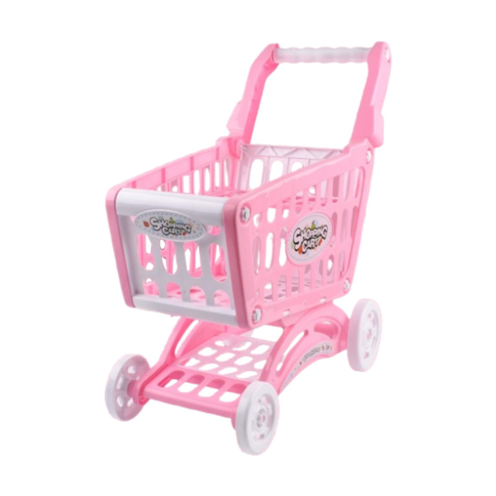 Battat Panier D'Épicerie Luxe 23 Pièces - Chariot Courses Avec Aliments Pour Enfants Dès 3 Ans Jeu D'imitation Supermarché