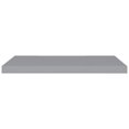 thumbnail image 4 of vidaXL Floating Wall Shelf Grey 80x23.5x3.8 cm MDF, 4 of 5