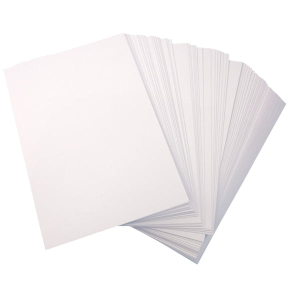 HEALEEP 50Pcs Double Side A4 Photo Paper Glossy Coated Picture Paper for Printing