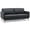 Grey, variant on Costway 76.5" Fabric Sofa Couch Living Room Small Apartment Furniture w/ Metal Leg Grey