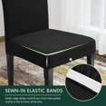 thumbnail image 4 of CHUN YI Chair Covers Stretch Dining Room Chair Slipcovers, 4 of 6